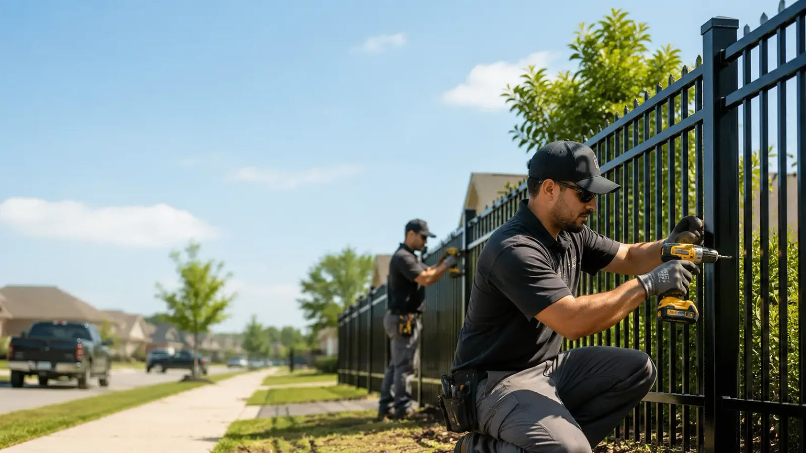 Metal Fence Installation in Smyer, TX
